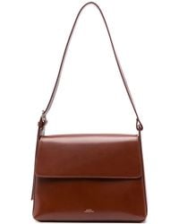 A.P.C. - Virginie Leather Shoulder Bag - Lyst