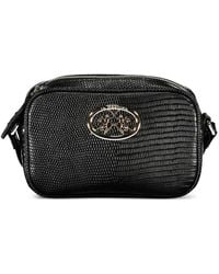 La Martina - Eva Crocodile-Embossed Cross Body Bag - Lyst