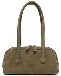 Marge Sherwood - Soft Boston Ew Suede Shoulder Bag - Lyst