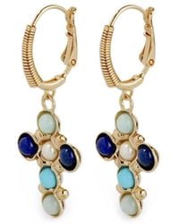 Gas Bijoux - Tao Cruzita Cabochon-Embellished Earrings - Lyst