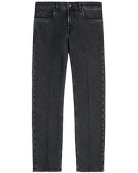 Fay - Five-Pocket-Jeans Mit Logo-Patch - Lyst