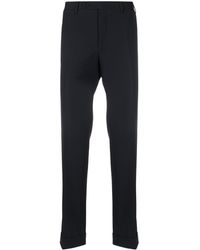 Canali - Straight-leg Wool Tailored Trousers - Lyst