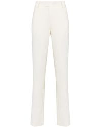TOTEME - Low Waist Slim-Fit Broek - Lyst