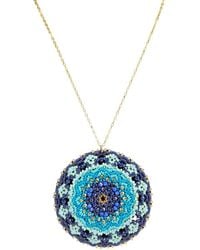 Madison - Mandala Xl Dreamer Necklace - Lyst
