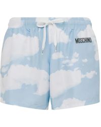 Moschino - Zwembroek Met Print - Lyst