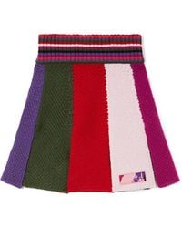 PUCCI - Colour-Block Mini Skirt - Lyst