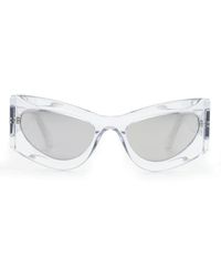 Gcds - Gd0036 Cat-eye-frame Sunglasses - Lyst