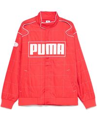 PUMA - Relaxed Racer Jacket - Lyst