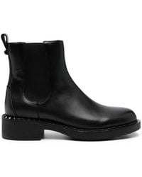 Ash - 60Mm Rockstud-Detail Leather Boots - Lyst