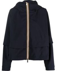 K-Way - Cropeyl Lightweight Hooded Jacket - Lyst