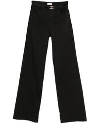 Liu Jo - Pantalon À Taille Ceinturée - Lyst