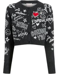 Cinq À Sept - Millie Love Doodles Cardigan - Lyst