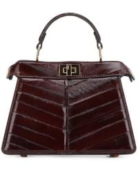 Fendi - Petite Peekaboo Iseeu Leather Tote Bag - Lyst