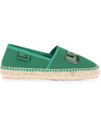 Moschino - Logo-Print Espadrilles - Lyst