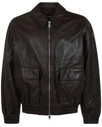 Studio Nicholson - Piston Leather Jacket - Lyst