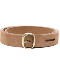 Barbara Bui - Oval Buckle Belt - Lyst