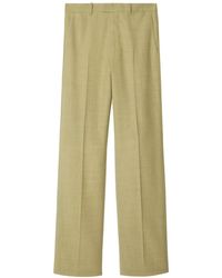 Burberry - Straight Pantalon - Lyst