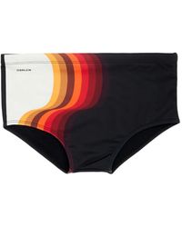 Osklen - Wave-Pattern Drawstring Swim Briefs - Lyst