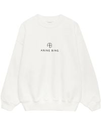 Anine Bing - Jaci Sweatshirt Monogram - Lyst