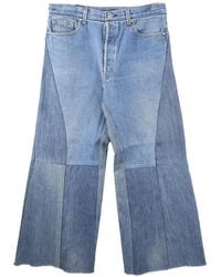 READYMADE - Patchwork Faded Jeans - Lyst
