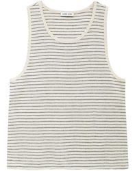 Anine Bing - Juliann Striped Tank Top - Lyst