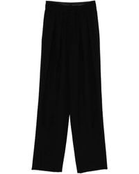 Emporio Armani - Broek Met Elastische Tailleband - Lyst