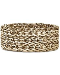 John Hardy - 14Kt Rata Chain Ring - Lyst