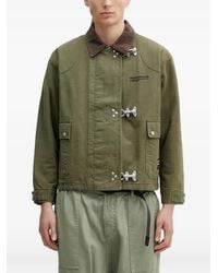 Neighborhood - Corduroy-Collar Bomber Jacket - Lyst