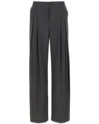 IRO - Pantalon Kalie À Fines Rayures Et Plis - Lyst