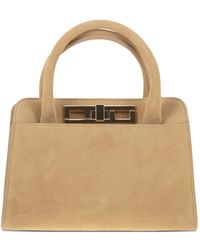 Fabiana Filippi - Small Suede Tote Bag - Lyst