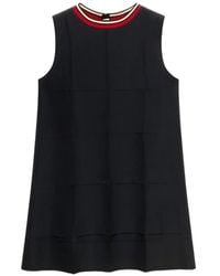 Marni - Robe Courte Sans Manches À Design Plissé - Lyst