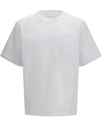 Sacai - Pocket Jersey T-Shirt - Lyst