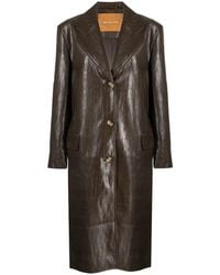 Rejina Pyo - Kara Faux-Leather Coat - Lyst