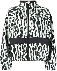 Nike Giacca con stampa - Grigio