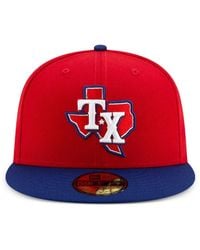 KTZ - 59Fifty Texas Rangers Baseball Cap - Lyst
