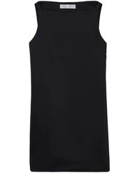 Proenza Schouler - Robe Courte Satinée À Design Sans Manches - Lyst