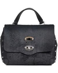 Zanellato - Turn-Lock Studded-Embellishment Tote Bag - Lyst
