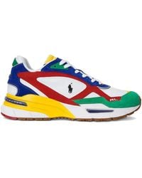 Polo Ralph Lauren - Sneakers Con Ricamo - Lyst