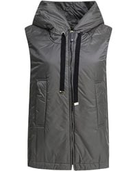 Max Mara - Chaleco acolchado con capucha - Lyst