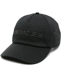 3 MONCLER GRENOBLE - Baseball Hat With Embossed Logo - Lyst