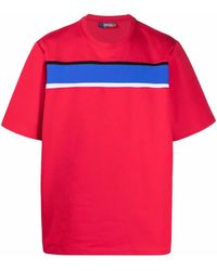 Just Don - Striped Band Short-Sleeve T-Shirt - Lyst