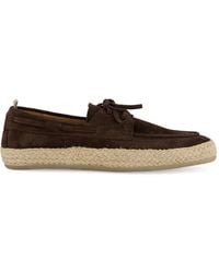 Officine Creative - Bowline 005 Suede Espadrilles - Lyst