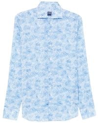 Fedeli - Floral-Print Shirt - Lyst