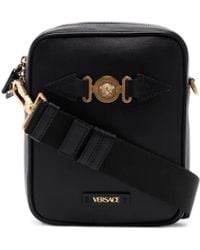 Versace - Medusa レザークロスボディバッグ - Lyst