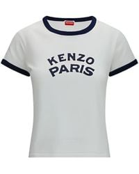 KENZO - Paris Emblem T-Shirt - Lyst