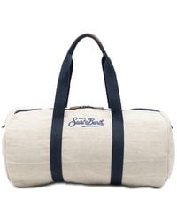 MC2 Saint Barth - Jetleg Logo-Embroidered Holdall Bag - Lyst