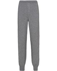 Prada - Cashmere Track Pants - Lyst