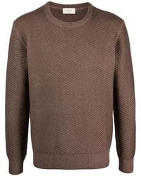 Altea - Crew-Neck Virgin-Wool Jumper - Lyst