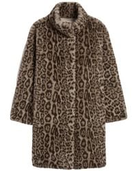 Apparis - Manteau Blair En Fourrure Artificielle À Imprimé Léopard - Lyst