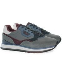 Harmont & Blaine - Logo-Patch Panelled Sneakers - Lyst